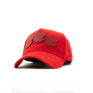 Cappellini da Baseball in Camoscio con Ricamo El Originals, Visiera in Camoscio, 5 Pannelli, Modello Dreamer Kanji - Product Image 2