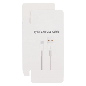 <span class=keywords><strong>Caja</strong></span> <span class=keywords><strong>de</strong></span> Cartón Blanca para Embalaje <span class=keywords><strong>de</strong></span> Cable <span class=keywords><strong>de</strong></span> Datos y Carga Rápida Tipo C, 8 Pines y Micro, <span class=keywords><strong>Caja</strong></span> <span class=keywords><strong>de</strong></span> Venta al por Menor <span class=keywords><strong>con</strong></span> Orificio para Colgar para Móvil - Product Image 1