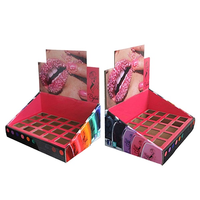 Présentoir en carton personnalisé pour produits de beauté, brosse à cils, cosmétique, présentoir en carton pour maquillage