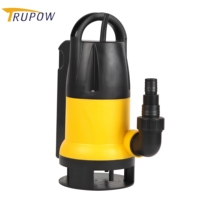 Pompe submersible à double mode pour eaux usées, fonctionnement automatique et manuel, pour le drainage des sous-sols et le transfert d'eau boueuse de jardin