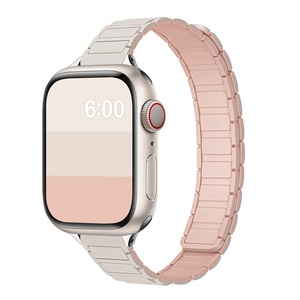 Bracelet de montre magnétique en silicone ultra-fin Upro, 45 mm, 49 mm, bracelet de sport souple pour Apple Smart Watch - Product Image 5