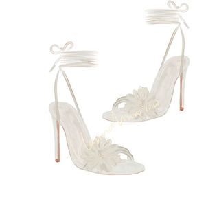 Personaliza el Logotipo de Zapatos de Mujer con Diseños Simples Gratuitos, Sandalias de Tacón Alto para Mujer - Product Image 5