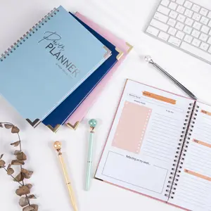 Win-Win A5PUハードカバーSpirl Binder Cuaderno Libretas Agenda Cahiers Planner Dairy Journal Schoolカスタム印刷ノートブック