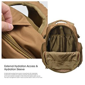 Mochila Táctica <span class=keywords><strong>511</strong></span> Impermeable para Tiro, Caza y Deportes al Aire Libre con Gran Capacidad de Almacenamiento - Product Image 5
