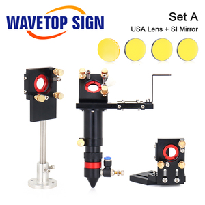 Wavetopsign CO2 đầu laser tập trung ống kính 20mm gương phản chiếu 25mm tích hợp gắn khắc laser và Máy cắt - Product Image 4