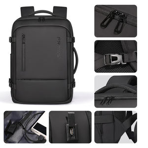 Sac à dos unisexe 17.3 pouces pour ordinateur portable, grande capacité, sac de voyage étanche multifonctionnel pour les affaires des étudiants - Product Image 6