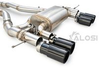 Kit d'échappement complet avec soupapes en acier inoxydable à haut débit pour BMW M3 M4 G80 G82 S58 3.0T 2021-2026