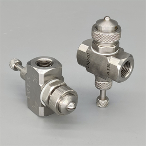Nueva Boquilla Atomizadora de Aire de Acero Inoxidable con Patrón de Pulverización en Forma de Abanico Plano de Ángulo Amplio, Ángulo de Chorro 28-51 - Product Image 2