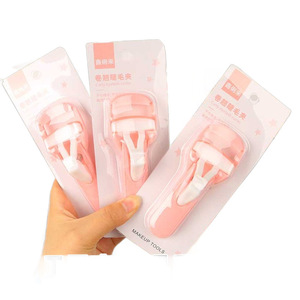 Pink Portable Eyelash Curler Manual Clip Style <b>Makeup</b> <b>Tool</b> for General Use - Product Image 5