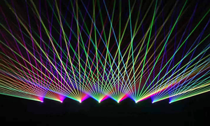 Luz láser LED de 5W para exteriores, luces láser RGB impermeables para fiesta de DJ y efecto de escenario de boda, luz láser de alta potencia - Product Image 5