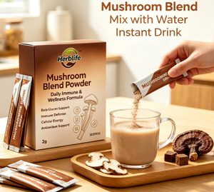 Mélange de poudres de champignons très demandé : Formule quotidienne pour l'immunité et le bien-être, soutien cérébral - Product Image 3