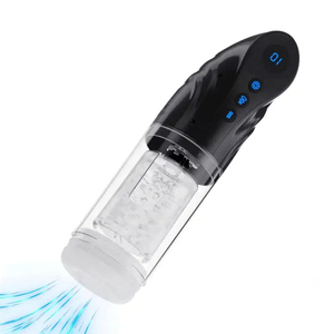 Masturbatore Automatico Intelligente 4 in 1 di Alta Qualità per Uomini con Display LCD, Manicotto Morbido in TPE, Stimolatore Maschile Hands-Free, Sex Toy a Forma di Coppa per Aereo - Product Image 6