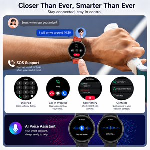 สมาร์ทวอทช์ <span class=keywords><strong>V3</strong></span> 1.32 AMOLED GPS พร้อมเข็มทิศ, บารอมิเตอร์, กันน้ำ 5ATM, แบตเตอรี่ใช้งานได้ 8 วัน, ติดตามการออกกำลังกายและการนอนหลับ, วัดอัตราการเต้นของหัวใจ, SpO2 - Product Image 5