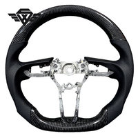 Roda kemudi mobil serat karbon, Aksesori Mobil untuk Mazda 3 CX30 MX30 CX50 kustom