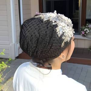 gold Solid Color Women's Luxurious Eco-Friendly Breathable Polyester-Cotton Party Decorative Headwear - Product Image 1