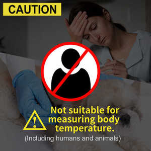 Industriële Digitale Pyrometer Contactloze Infrarood Thermometer Pistool Laser Batterij-Aangedreven Temperatuurmeter Aanpasbaar Oem Voor - Product Image 6