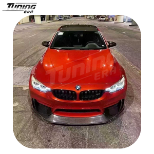 Produit phare : Lame <span class=keywords><strong>avant</strong></span> en fibre de carbone style <span class=keywords><strong>RS</strong></span>-C pour BMW M3 F80 M4 F82, pièce complémentaire pour kit de conversion et de mise à niveau - Product Image 4