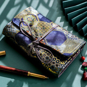 Carpeta de tela de lino y algodón de alta calidad, cuadernos de estilo chino nacional, anillo de escritura, diario, regalos planificadores - Product Image 3