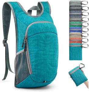 10L <span class=keywords><strong>กระเป๋า</strong></span>เป้สะพายหลังเดินป่าขนาดเล็ก Daypack เดินป่าน้ําหนักเบา<span class=keywords><strong>กระเป๋า</strong></span>เป้สะพายหลังแบบพับได้กระเป๋าสะพายพับได้แบบสบายๆ - Product Image 3