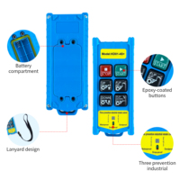 Télécommande sans fil industrielle personnalisée Beauway IP65, portée 100 m, pour hayon de camion et plateforme hydraulique