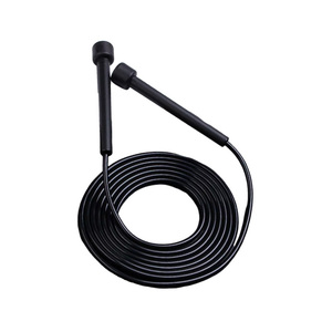 <span class=keywords><strong>Corde</strong></span> <span class=keywords><strong>à</strong></span> <span class=keywords><strong>sauter</strong></span> de vitesse en PVC de haute qualité personnalisable <span class=keywords><strong>corde</strong></span> en plastique de fitness d'entraînement anti-usure durable avec taille universelle - Product Image 1