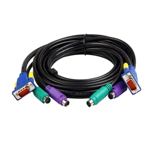 Trung Quốc Nhà máy nóng bán KVM cáp sợi quang đồng trục VGA cho video truyền dữ liệu PVC Áo khoác Microphone giá kinh tế - Product Image 3