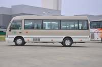 Sièges d'autobus de luxe d'occasion en vente Bon état Conduite à gauche Mini bus 23-30 Passenger Coaster Bus