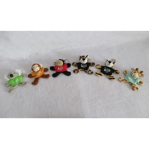 Großhandel Custom Nette Mini Sammlung Gefüllte Plüsch Kühlschrank Magnet Tier Spielzeug Für Werbe Geschenke - Product Image 2