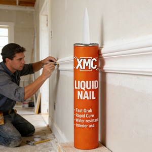 Colle adhésive en silicone sans clou For Cure pour intérieur, <span class=keywords><strong>mastic</strong></span> de construction haute viscosité pour panneaux muraux et carreaux <span class=keywords><strong>PVC</strong></span> - Product Image 5