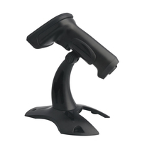 Lecteur de code-barres de supermarché à grande vitesse sans fil 2.4G et BT 2D QR Scanner de codes à barres portable avec CMOS de pointe