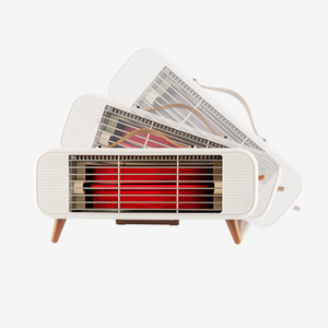 Chauffage infrarouge portable <span class=keywords><strong>Feigo</strong></span> 350W, mini radiateur électrique à quartz, économe en énergie, pour maison, bureau, bureau à domicile - Product Image 6