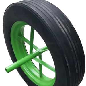 Qingdao Maxtop <span class=keywords><strong>13</strong></span> <span class=keywords><strong>pouces</strong></span> 2.50-8 <span class=keywords><strong>roue</strong></span> en caoutchouc solide pour <span class=keywords><strong>brouette</strong></span> légère - Product Image 1