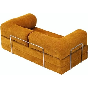 Modern minimalis Modular ruang tamu beberapa orientasi paket vakum dikompresi Set kain Sofa kompresi Sofa