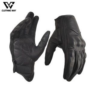 Gants de moto de course en cuir personnalisables en gros, écran tactile, respirants, durables, légers, protecteurs, imperméables, anti-UV - Product Image 1