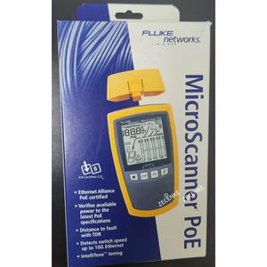 <span class=keywords><strong>FLUKE</strong></span> NETWORKS MICRO-SCANNER <span class=keywords><strong>TESTEUR</strong></span> DE CÂBLAGE RÉSEAU ET POE (NOUVEAU) - LIVRAISON GRATUITE - Product Image 2