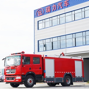 Dongfeng D9 <span class=keywords><strong>4x4</strong></span> Off-Road Fire Fighting Truck Véhicules d'urgence d'occasion Condition Diesel Pump 4x2 Prix compétitif à vendre - Product Image 2
