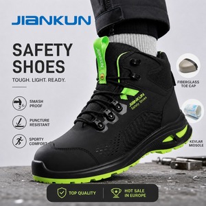 Botas de Seguridad Antiestáticas Unisex de Invierno con Puntera de Acero de Alta Calidad (50%), Transpirables, con Plantilla de Malla y Tejido Protector, ¡Gran Oferta! - Product Image 1