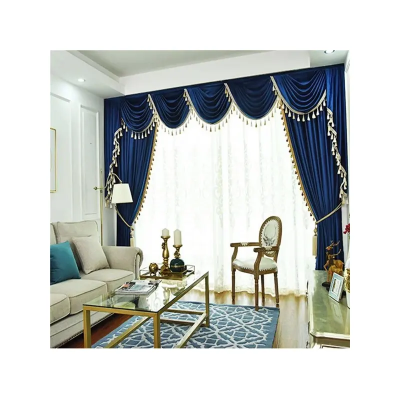 New Italy Luxury Style Classical Joint Europe Blackout Curtain Thick Curtains Modern Living Room For Home Bedroom Sleep