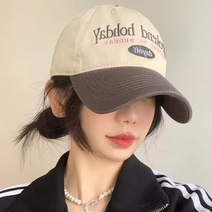 Gorras Unisex <span class=keywords><strong>New</strong></span> <span class=keywords><strong>Era</strong></span> Vintage con Letras Bordadas, <span class=keywords><strong>Gorra</strong></span> de Béisbol para Fines de Semana y Vacaciones - Product Image 1