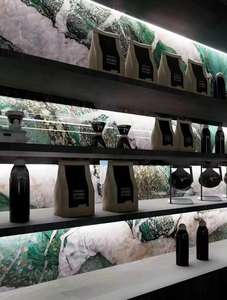 Design moderne <span class=keywords><strong>de</strong></span> revêtement en marbre <span class=keywords><strong>de</strong></span> bar <span class=keywords><strong>de</strong></span> salon Revêtement d'îlot en marbre vert <span class=keywords><strong>de</strong></span> luxe Décoration <span class=keywords><strong>de</strong></span> dessus <span class=keywords><strong>de</strong></span> bar <span class=keywords><strong>de</strong></span> comptoir - Product Image 3