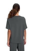 T-shirts de yoga pour femmes en mélange modal Air Layer, délavés, coupe ample, manches courtes, hauts d'entraînement doux et respirants, tee-shirts athlétiques d'été