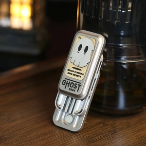 Juguete Antiestrés de Metal Ghost para Adultos y Niños, Diapasón Deslizante y Spinner de Mano para Aliviar el Estrés, Regalo para la Oficina - Product Image 5
