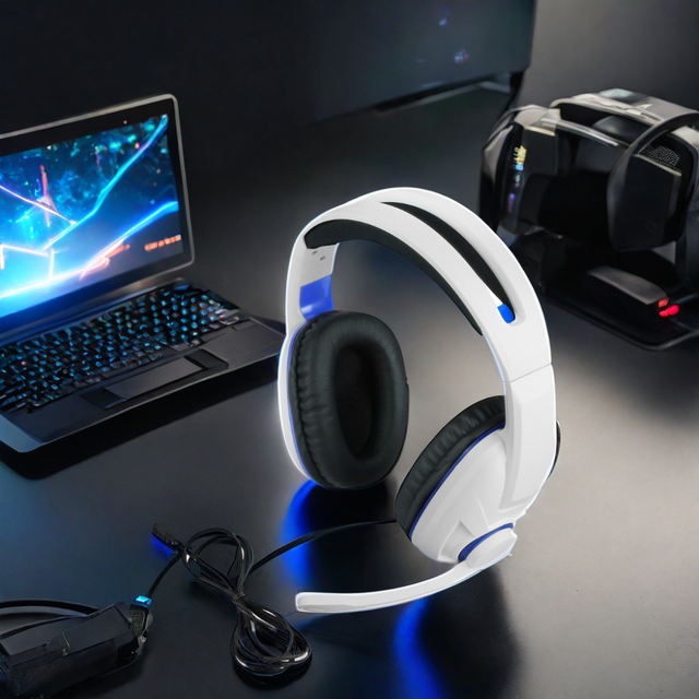 High Quality Stereo Gaming Headphone HD Radio Microphone Earphones Computer PC Gamepad Headsets