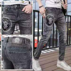 Fondo para Fotos de Jeans para Hombre 2022, Decoración de Fondo para Ropa Masculina, Pantalones Vaqueros de Mezclilla Suave con Cierre - Product Image 3