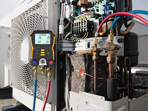 Manómetros Digitales de Refrigeración Eliteches, Resistentes al Agua y Reforzados, con Gancho, Manómetros de Presión Premium para Refrigerante - Product Image 3