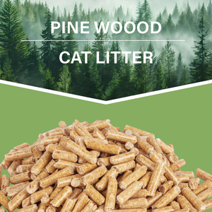 Biodegradable Pine Wood <b>Cat</b> <b>Litter</b> Eco-Friendly Odor Control Dust-Free Natural Pet Product - Product Image 1