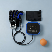 Carevo - Guantes Masajeadores Robóticos Inteligentes Portátiles para Rehabilitación de Manos, con Batería Recargable por USB, Control de Tiempo y Personalización Completa
