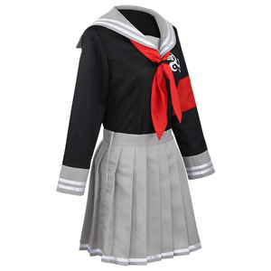 Disfraz de Cosplay de Danganronpa Heikoyama Keiko para Mujer, Uniforme de Marinera de Anime, Conjunto Completo de Poliéster, Otoño 2022 - Product Image 3