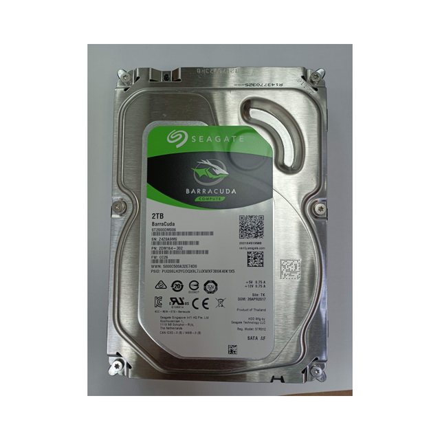 High Speed 7200RPM 2Tb Hard Disk SATA Hard Drive 64Mb Cache 3.5Inch for Wholesale