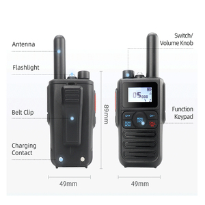 トランシーバーUHFトランシーバーYANTON T-310ミニ双方向ラジオ6ウェイ充電器 - Product Image 2